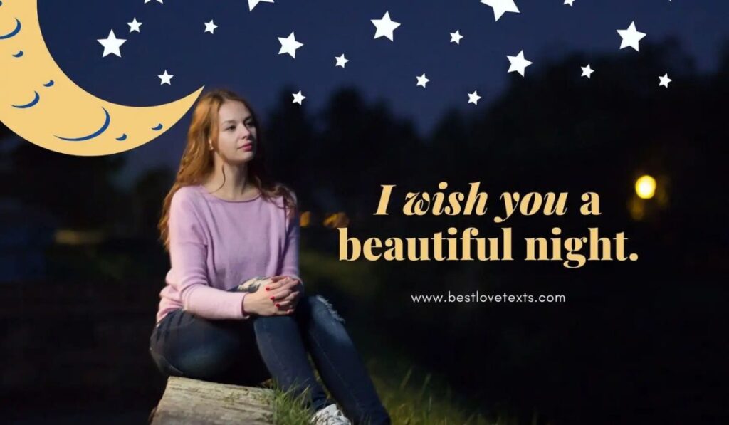 Good Night Messages for a Sister