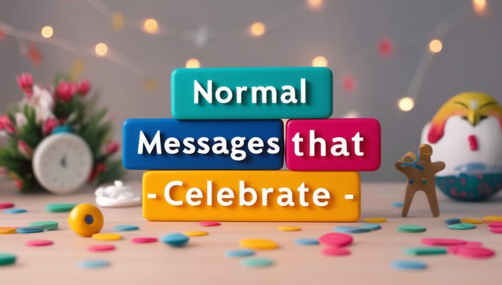 Messages That Celebrate
