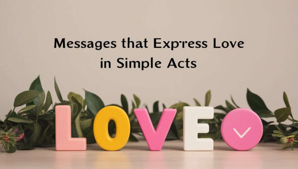 Messages That Express Love