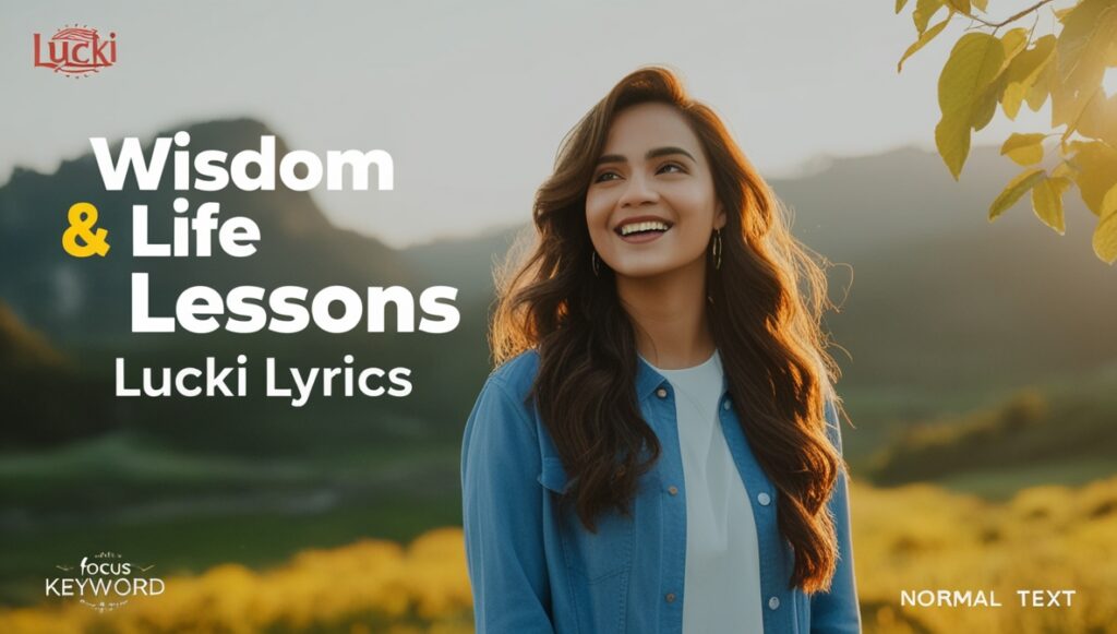 Wisdom & Life Lessons Lucki Lyrics