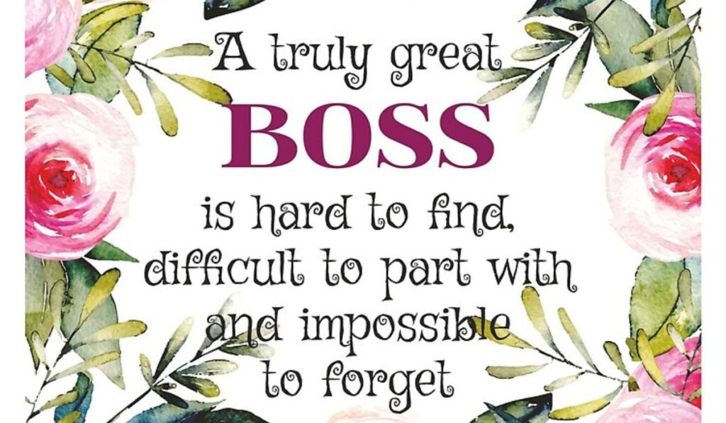 great boss quotes