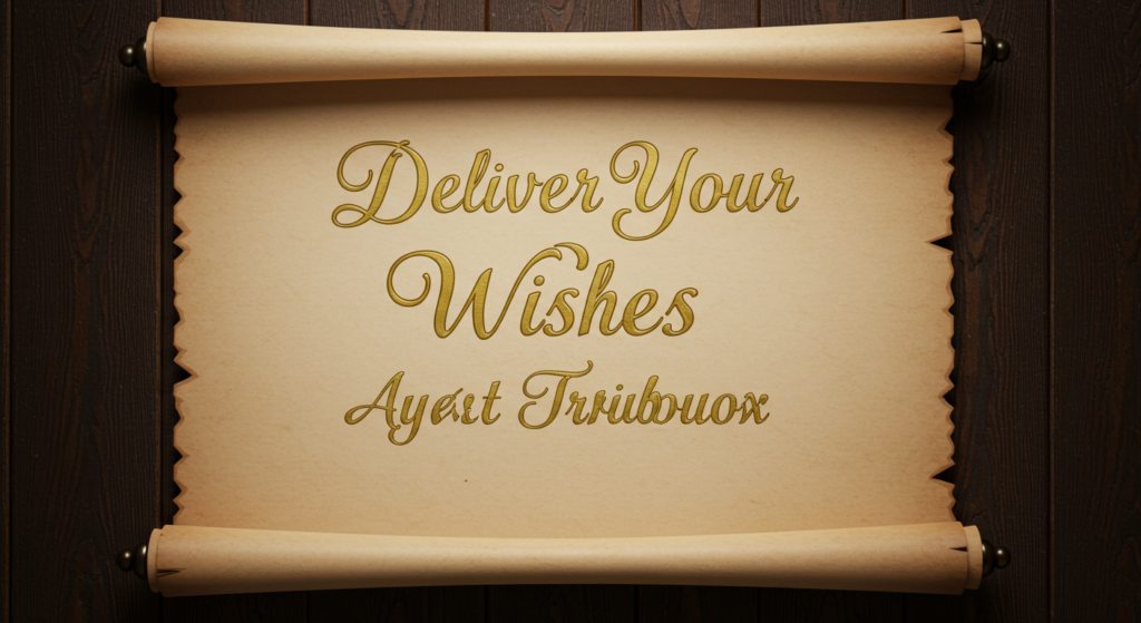 Deliver Your Wishes